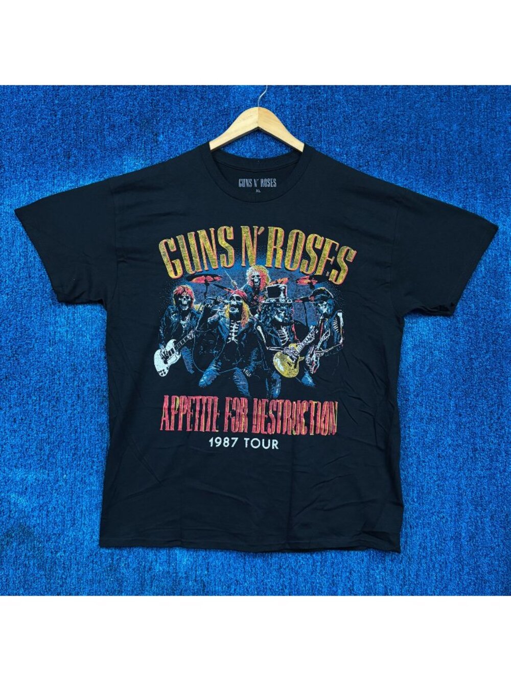 Guns N Roses Appetite forDestruction 1987 Rock Tour Tee XL